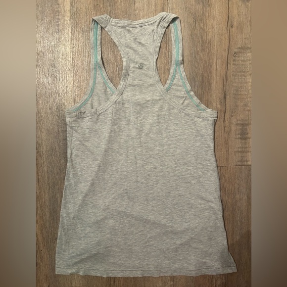 Lululemon heather gray racerback tank - Picture 5 of 6